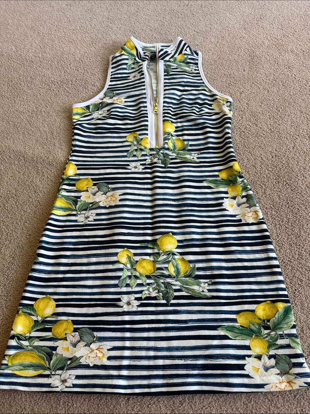 Boston proper lemon print dress - Picture 11 of 13